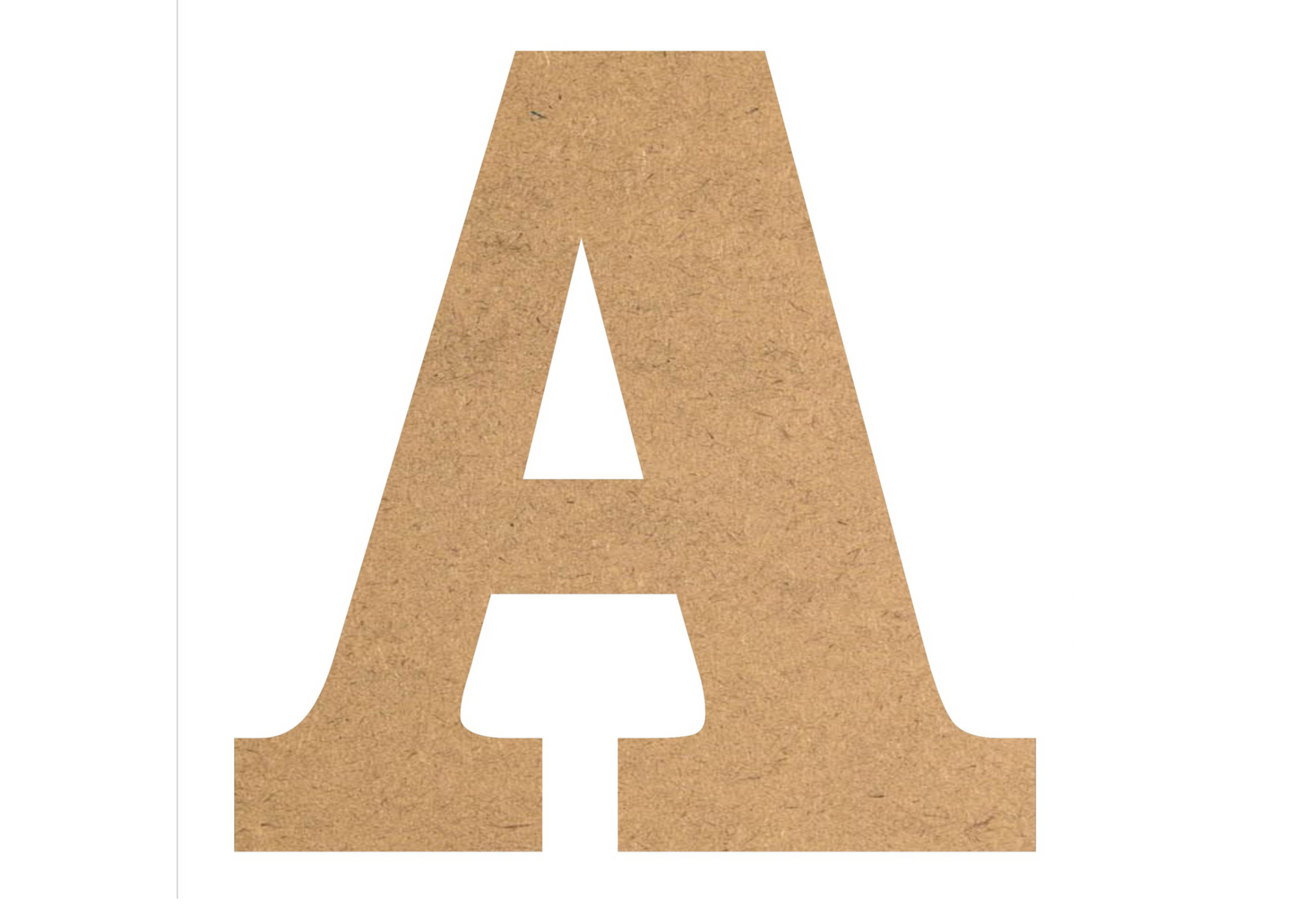 DIY MDF | Alphabets A-N