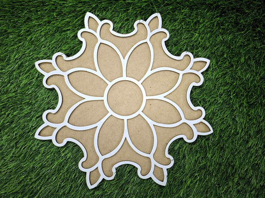 Rangoli Base | Reusable | MDF Base | DIY | PIKU05