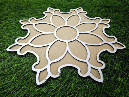 Rangoli Base | Reusable | MDF Base | DIY | PIKU05