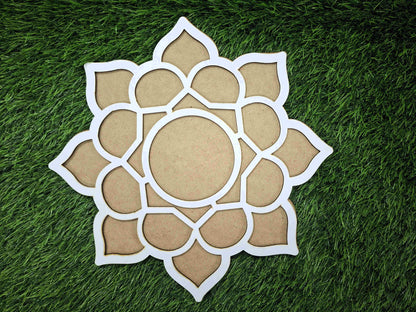 Rangoli Base | Reusable | MDF Base | DIY | PIKU06