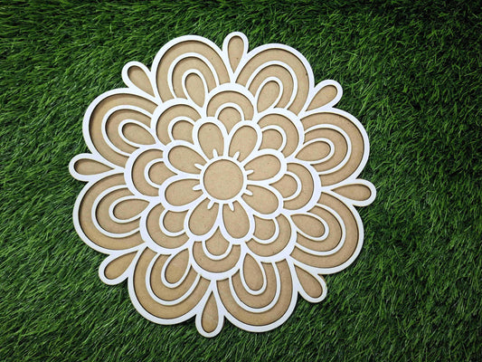 Rangoli Base | Reusable | MDF Base | DIY | PIKU07