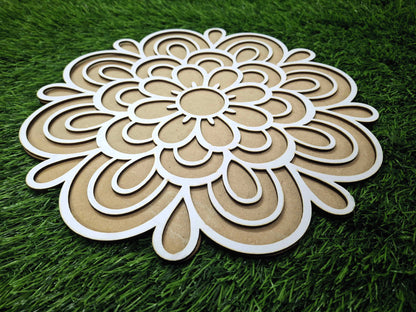 Rangoli Base | Reusable | MDF Base | DIY | PIKU07