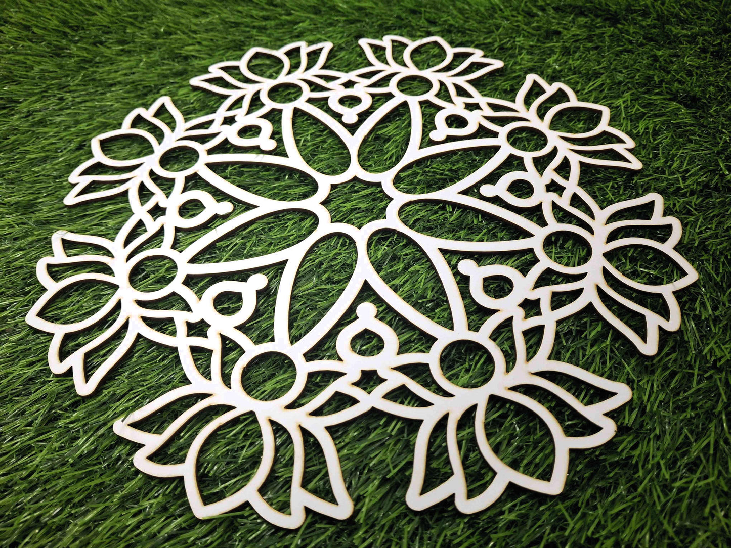 Rangoli Base | Reusable | MDF Base | DIY | PIKU09