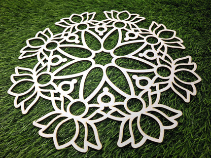 Rangoli Base | Reusable | MDF Base | DIY | PIKU09