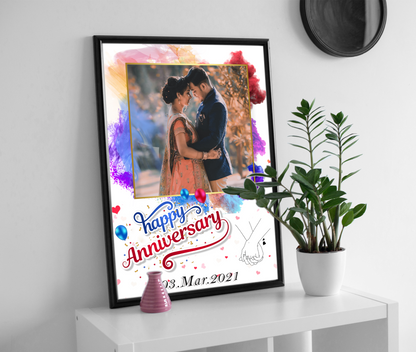 Personalised Anniversary Frame