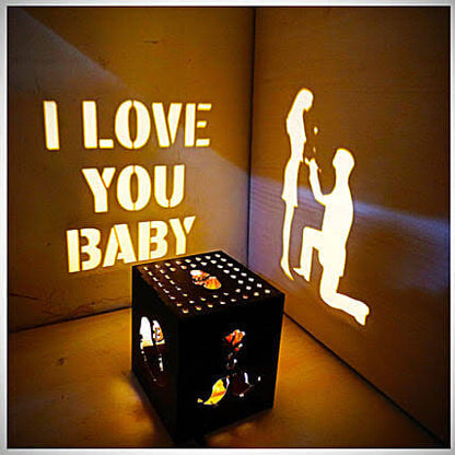 LED Shadow Box | Love | PC 01