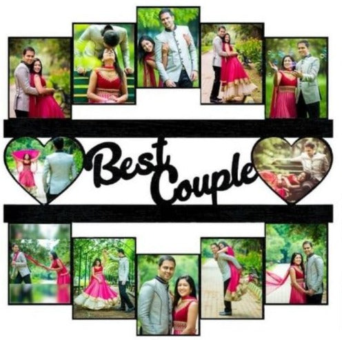 Best Couple Peronalised Photo Frame | 12 Photo Frame