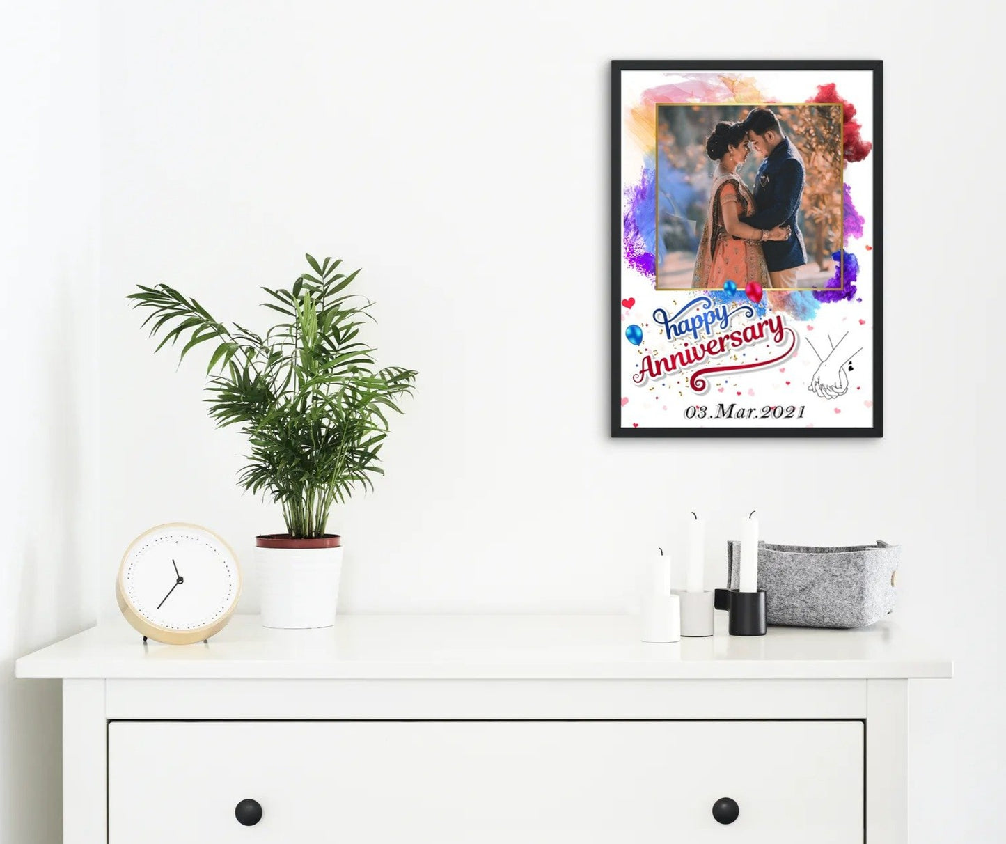 Personalised Anniversary Frame